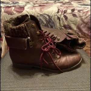 booties, only worn maybe 2 times.